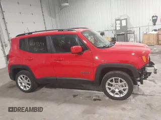 2021 Jeep Renegade Latitude with VIN ZACNJDBB7MPM76476, listed as a IAAI auction lot 41215894 with 48,162 mi miles. Bid and sale history available at carsss.com. Image 14.