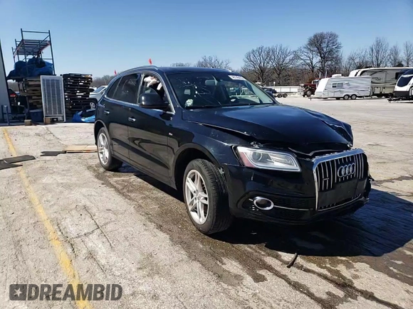 2015 Audi Q5 Premium Plus with VIN WA1DGAFPXFA083733, listed as a Copart auction lot 48140405 with 209,772 mi miles and Salvage title. Bid and sale history available at DreamBid. Image 14.