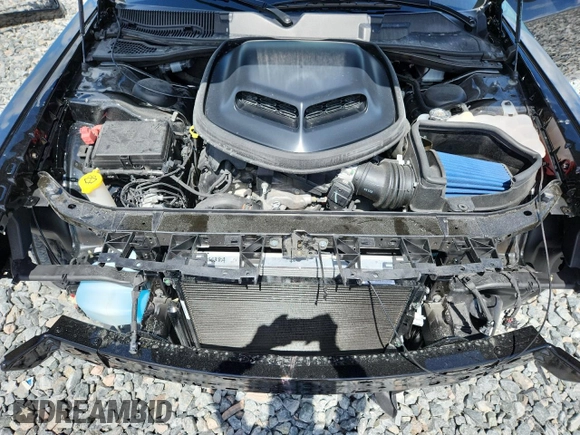 2023 Dodge Challenger R/T Scat Pack Widebody z VIN 2C3CDZFJ3PH596415, wystawiony jako Copart lot #61161035 z przebiegiem 10 317 mil mil oraz Szkoda całkowita • Salvage title. Historia ofert i sprzedaży dostępna na DreamBid. Obrazek 11.