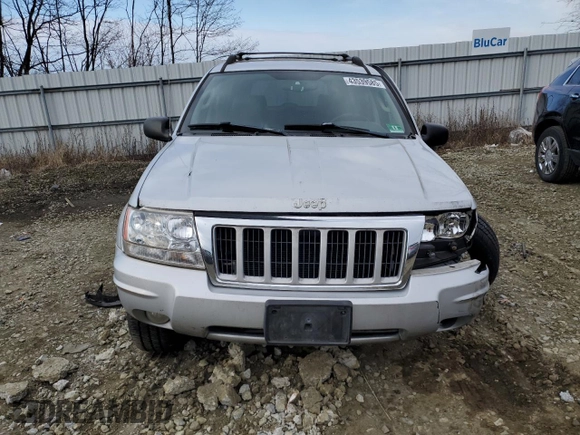2004 Jeep Grand Cherokee Limited with VIN 1J4GW58N64C174387, listed as a Copart auction lot 43539585 with 138,433 mi miles and Salvage title. Bid and sale history available at DreamBid. Image 5.