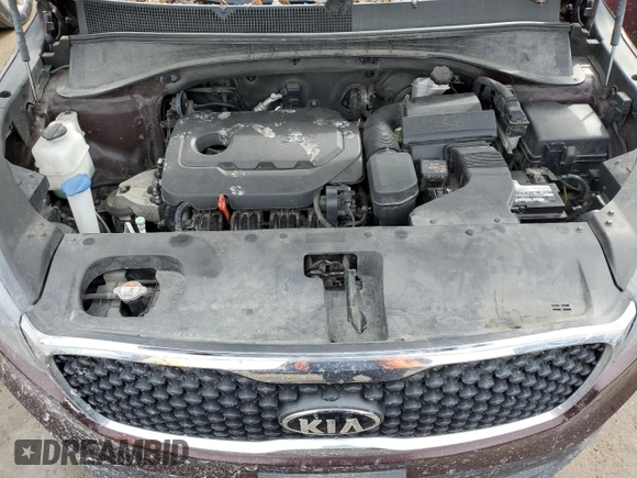 2018 Kia Sorento L with VIN 5XYPG4A39JG345727, listed as a Copart auction lot 45773965 with 134,615 mi miles and Clean Title. Bid and sale history available at carsss.com. Image 12.