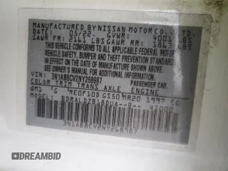 2022 Nissan Sentra SV with VIN 3N1AB8CV2NY268987, listed as a Copart auction lot 87878925 with Not Provided miles and Salvage Title. Bid and sale history available at carsss.com. Image 13.