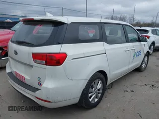 2015 Kia Sedona L with VIN KNDMA5C12F6031286, listed as a IAAI auction lot 42002214 with 185,814 mi miles. Bid and sale history available at carsss.com. Image 4.