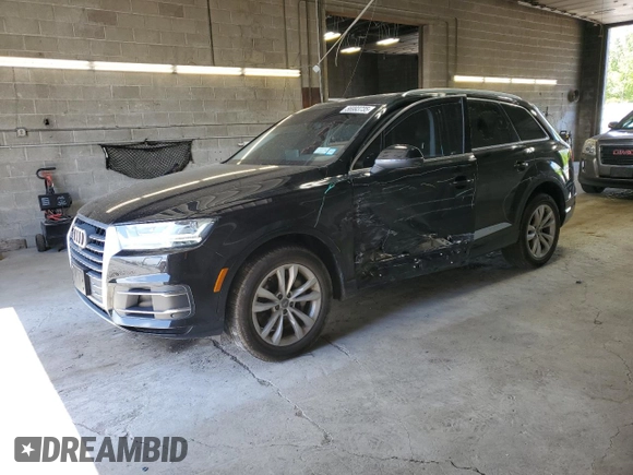 2019 Audi Q7 Premium Plus with VIN WA1LAAF78KD042605, listed as a Copart auction lot 56993735 with 67,601 mi miles and Salvage title. Bid and sale history available at DreamBid. Image 1.