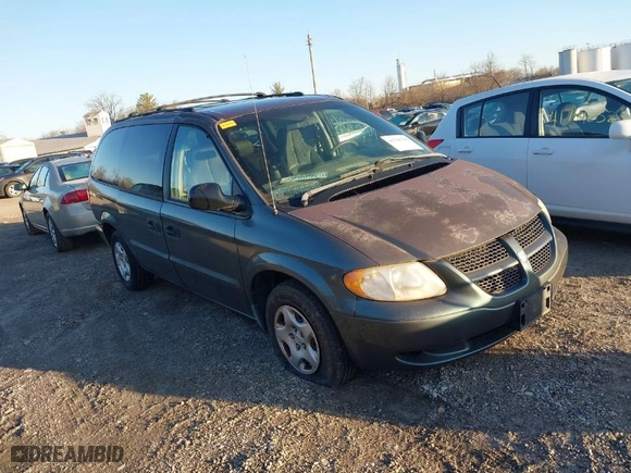 2003 Dodge Caravan SE with VIN 1D4GP24313B150883, listed as a IAAI auction lot 41760786 with 165,718 mi miles. Bid and sale history available at carsss.com. Image 1.