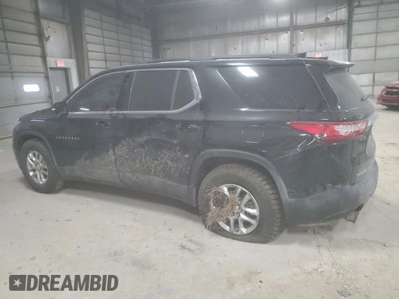 2020 Chevrolet Traverse LT Cloth with VIN 1GNEVMKW7LJ195939, listed as a Copart auction lot 81751854 with 122,556 mi miles and Salvage Title. Bid and sale history available at carsss.com. Image 2.
