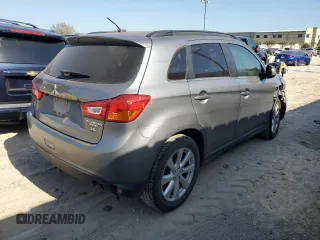 2015 Mitsubishi Outlander Sport 2.4 GT with VIN 4A4AP4AW3FE050695, listed as a Copart auction lot 77125014 with 92,376 mi miles and Salvage Title. Bid and sale history available at carsss.com. Image 3.