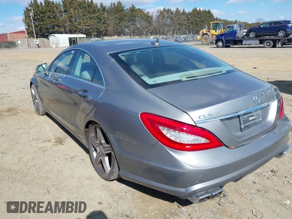2013 Mercedes-Benz CLS-Class CLS 63 AMG with VIN WDDLJ7EB3DA081210, listed as a IAAI auction lot 41683158 with 61,423 mi miles. Bid and sale history available at carsss.com. Image 3.