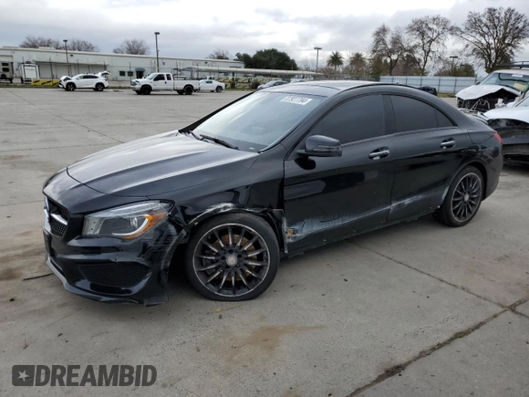 2016 Mercedes-Benz CLA 250 with VIN WDDSJ4EB5GN310199, listed as a Copart auction lot 37927794 with 95,027 mi miles and . Bid and sale history available at DreamBid. Image 1.