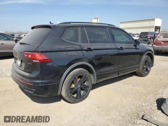 2024 Volkswagen Tiguan SE R-Line Black с VIN 3VV8B7AXXRM231775, выставлен на аукционе Copart как лот 48901195 с пробегом 2 234 миль миль и Списание • Salvage title. История ставок и продаж доступна на DreamBid. Изображение 3.