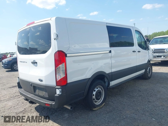 2024 Ford Transit Cargo with VIN 1FTYE1Y80RKB18748, listed as a IAAI auction lot 42069344 with 3,152 mi miles. Bid and sale history available at carsss.com. Image 4.