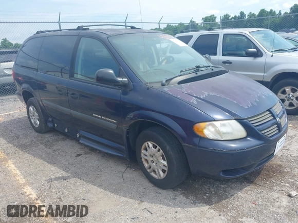 2006 Dodge Grand Caravan SE with VIN 1D4GP24R46B616721, listed as a IAAI auction lot 42543304 with 180,001 mi miles and . Bid and sale history available at DreamBid. Image 1.