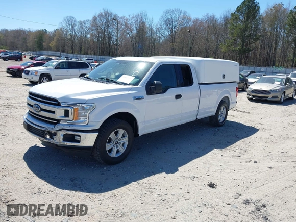 2018 Ford F-150 XL with VIN 1FTFX1C57JKF08037, listed as a IAAI auction lot 41863806 with 195,725 mi miles and . Bid and sale history available at DreamBid. Image 18.