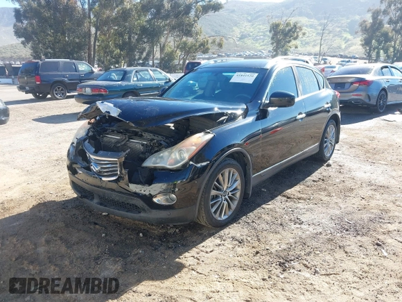 2011 Infiniti EX Journey with VIN JN1AJ0HP4BM801063, listed as a IAAI auction lot 41841520 with 159,802 mi miles. Bid and sale history available at carsss.com. Image 2.