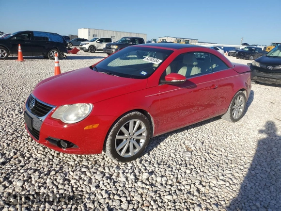 2011 Volkswagen Eos Komfort with VIN WVWBW7AH8BV003481, listed as a Copart auction lot 83985554 with 123,299 mi miles and Salvage Title. Bid and sale history available at DreamBid. Image 1.