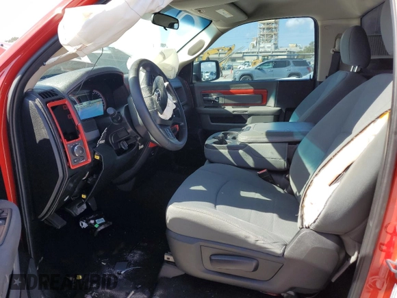 2014 Ram 1500 Express with VIN 3C6JR6AT3EG135201, listed as a Copart auction lot 43764535 with 78,960 mi miles and Salvage title. Bid and sale history available at DreamBid. Image 7.