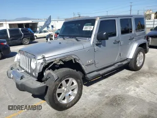 2017 Jeep Wrangler Unlimited Sahara z VIN 1C4BJWEG9HL666850, wystawiony jako Copart lot #58067705 z przebiegiem 57 793 mil mil oraz Szkoda całkowita • Salvage title. Historia ofert i sprzedaży dostępna na DreamBid. Obrazek 1.