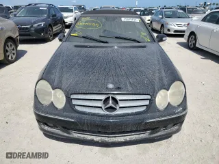 2008 Mercedes-Benz CLK-Class 3.5L with VIN WDBTK56F28F251092, listed as a Copart auction lot 75079744 with 0 mi miles and Salvage Title. Bid and sale history available at carsss.com. Image 5.