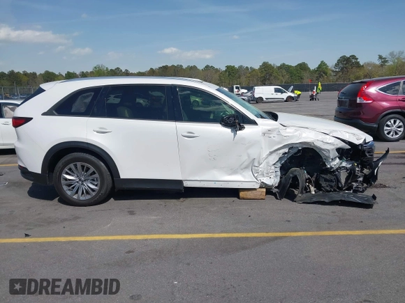 2024 Mazda CX-90 Preferred Plus with VIN JM3KKCHD0R1111349, listed as a IAAI auction lot 41881680 with 24,120 mi miles and . Bid and sale history available at DreamBid. Image 14.