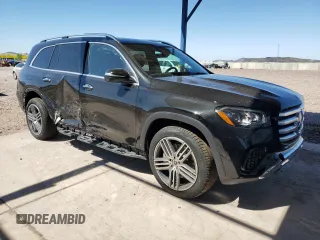 2025 Mercedes-Benz GLS 450 z VIN 4JGFF5KE9SB340328, wystawiony jako Copart lot #54246635 z przebiegiem 250 mil mil oraz Szkoda całkowita • Salvage title. Historia ofert i sprzedaży dostępna na DreamBid. Obrazek 4.