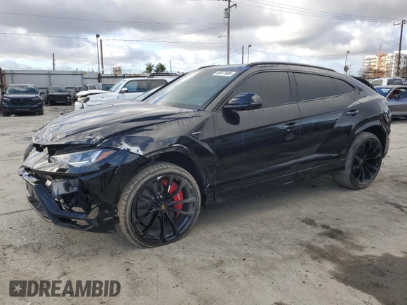 2020 Lamborghini Urus z VIN ZPBUA1ZL9LLA09731, wystawiony jako Copart lot #48077805 z przebiegiem 75 463 mil mil oraz Szkody całkowita. Historia ofert i sprzedaży dostępna na DreamBid. Obrazek 1.