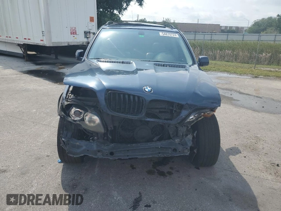 2005 BMW X5 3.0i with VIN 5UXFA13515LY21536, listed as a Copart auction lot 72695614 with 201,907 mi miles and Non Repairable. Bid and sale history available at carsss.com. Image 5.