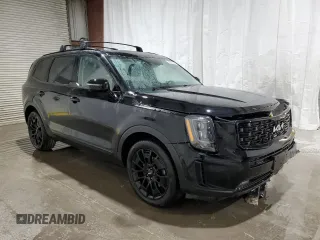 2022 Kia Telluride SX with VIN 5XYP5DHC1NG318538, listed as a Copart auction lot 50621465 with 58,090 mi miles and Salvage Title. Bid and sale history available at carsss.com. Image 4.
