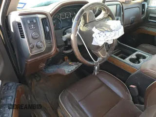 2016 Chevrolet Silverado 3500HD High Country with VIN 1GC4K1E80GF203493, listed as a Copart auction lot 81712434 with 0 mi miles and Salvage Title. Bid and sale history available at carsss.com. Image 8.