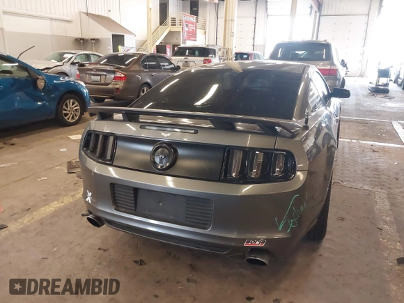 2013 Ford Mustang V6 with VIN 1ZVBP8AM3D5242145, listed as a IAAI auction lot 41626383 with 104,685 mi miles and . Bid and sale history available at DreamBid. Image 17.
