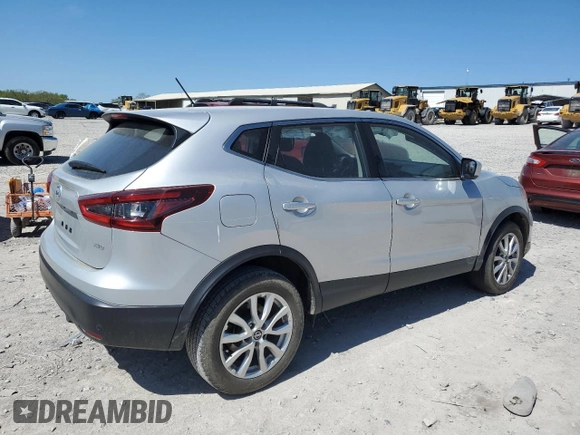 2021 Nissan Rogue S with VIN JN1BJ1AW6MW438168, listed as a Copart auction lot 52534405 with 82,068 mi miles and Salvage title. Bid and sale history available at DreamBid. Image 3.