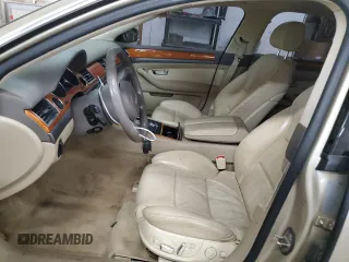 2005 Audi A8 L with VIN WAUML44EX5N009155, listed as a Copart auction lot 83332304 with Not Provided miles and Clean Title. Bid and sale history available at carsss.com. Image 7.