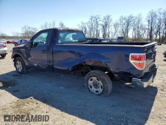 2009 Ford F-150 XL with VIN 1FTRF12809KA17106, listed as a Copart auction lot 50728765 with 133,491 mi miles and Salvage title. Bid and sale history available at DreamBid. Image 2.