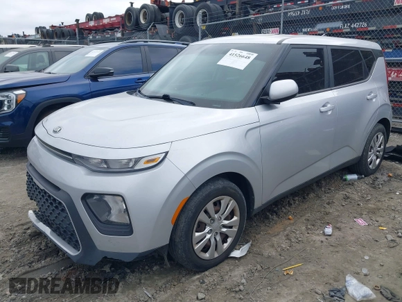 2020 Kia Soul LX with VIN KNDJ23AU6L7035932, listed as a IAAI auction lot 41526648 with 89,430 mi miles. Bid and sale history available at carsss.com. Image 17.