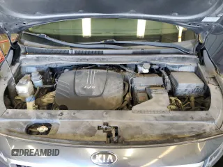 2016 Kia Sedona LX with VIN KNDMB5C13G6192227, listed as a Copart auction lot 54204705 with 148,080 mi miles and Salvage Title. Bid and sale history available at DreamBid. Image 12.