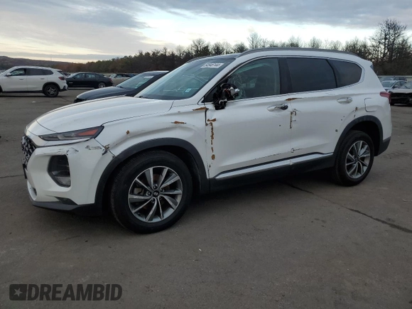 2019 Hyundai Santa Fe Ultimate with VIN 5NMS5CAD3KH037351, listed as a Copart auction lot 84946144 with 80,184 mi miles and Salvage Title. Bid and sale history available at carsss.com. Image 1.