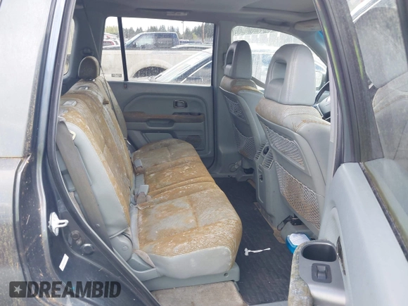 2005 Honda Pilot EX-L with VIN 2HKYF185X5H573585, listed as a IAAI auction lot 42094532 with 1 mi miles. Bid and sale history available at carsss.com. Image 8.
