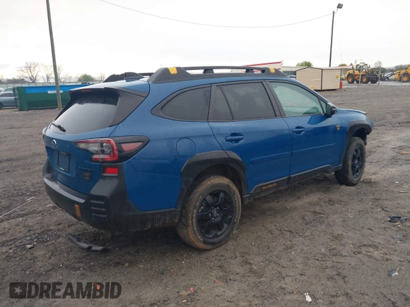 2022 Subaru Outback Wilderness with VIN 4S4BTGUD1N3262648, listed as a IAAI auction lot 41833246 with 74,749 mi miles and . Bid and sale history available at DreamBid. Image 4.