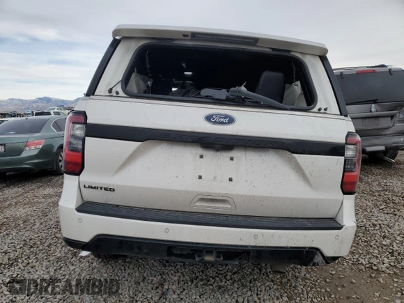 2019 Ford Expedition Limited z VIN 1FMJU2AT9KEA80767, wystawiony jako Copart lot #82147464 z przebiegiem Nie podano mil oraz Szkoda całkowita • Salvage title. Historia ofert i sprzedaży dostępna na DreamBid. Obrazek 6.