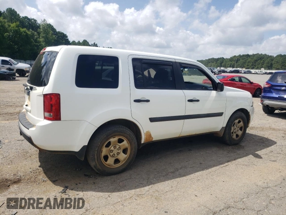 2009 Honda Pilot LX with VIN 5FNYF382X9B021266, listed as a Copart auction lot 64661275 with 144,920 mi miles and Clean title. Bid and sale history available at DreamBid. Image 3.