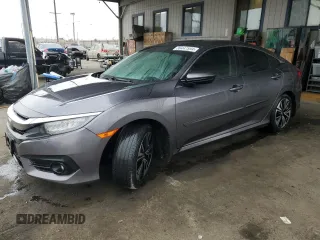 2017 Honda Civic Sedan EX-T with VIN 19XFC1E35HE025781, listed as a Copart auction lot 86447594 with Not Provided miles and Salvage Title. Bid and sale history available at carsss.com. Image 1.