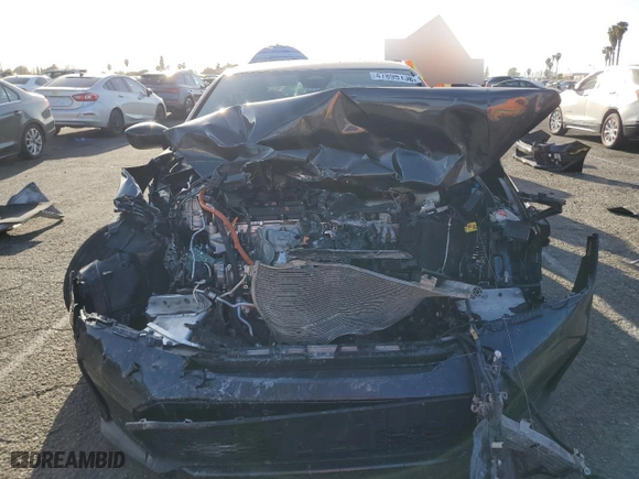 2025 Honda Civic Sedan Hybrid Sport with VIN 2HGFE4F83SH312992, listed as a Copart auction lot 47895135 with 0 mi miles and Salvage Title. Bid and sale history available at carsss.com. Image 5.