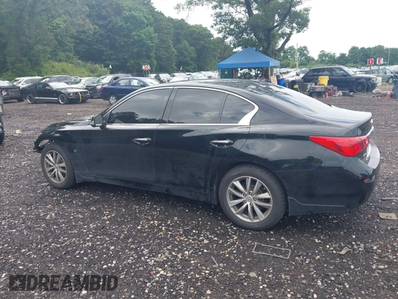 2015 Infiniti Q50 Premium with VIN JN1BV7AR8FM407956, listed as a IAAI auction lot 42724981 with 99,507 mi miles and . Bid and sale history available at DreamBid. Image 13.