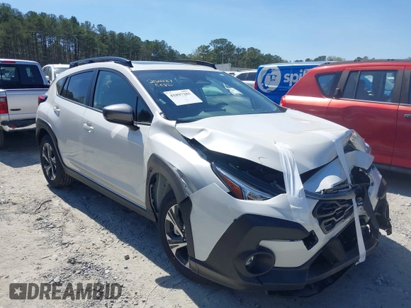 2025 Subaru Crosstrek Premium с VIN JF2GUHDC2SH223071, выставлен на аукционе IAAI как лот 41897281 с пробегом 889 миль миль и . История ставок и продаж доступна на DreamBid. Изображение 1.