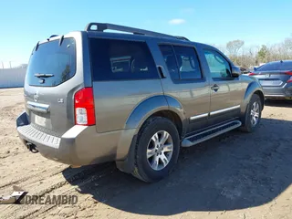 2008 Nissan Pathfinder S with VIN 5N1AR18U08C664764, listed as a IAAI auction lot 41651549 with 151,260 mi miles. Bid and sale history available at carsss.com. Image 4.