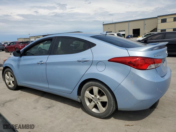 2013 Hyundai Elantra Limited with VIN KMHDH4AE9DU640908, listed as a Copart auction lot 50404235 with 78,848 mi miles and Salvage Title. Bid and sale history available at carsss.com. Image 2.