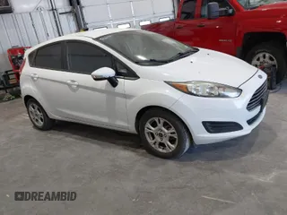 2016 Ford Fiesta SE with VIN 3FADP4EJ2GM188507, listed as a IAAI auction lot 42000357 with 109,477 mi miles. Bid and sale history available at carsss.com. Image 1.