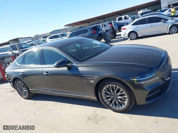 2023 Genesis G80 2.5T with VIN KMTGB4SC9PU197004, listed as a IAAI auction lot 40910569 with 35,470 mi miles. Bid and sale history available at carsss.com. Image 14.