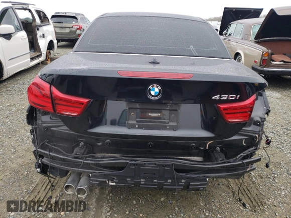 2019 BMW 4 Series 430i z VIN WBA4Z1C55KEE48972, wystawiony jako Copart lot #85126784 z przebiegiem 61 648 mil mil oraz Szkoda całkowita • Salvage title. Historia ofert i sprzedaży dostępna na DreamBid. Obrazek 6.