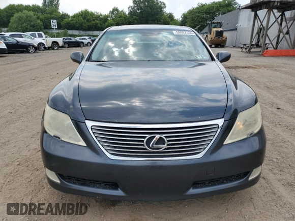 2007 Lexus LS 460 with VIN JTHBL46F175005741, listed as a Copart auction lot 59982435 with 225,398 mi miles and Clean title. Bid and sale history available at DreamBid. Image 5.