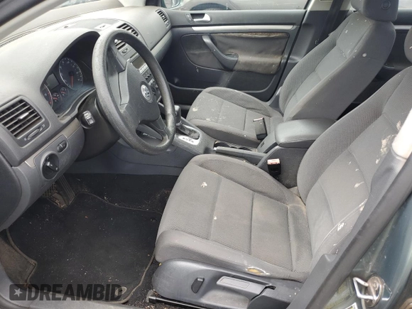 2008 Volkswagen Rabbit S with VIN WVWDA91K78W154569, listed as a Copart auction lot 42245345 with 131,742 mi miles and Salvage title. Bid and sale history available at DreamBid. Image 7.